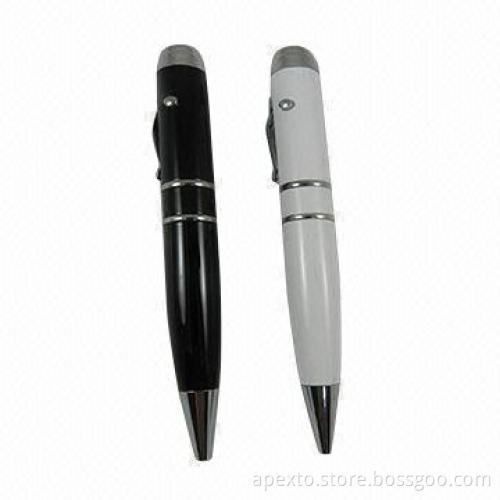Pen Drives with 256MB to 16GB Memory, Support laser pointer Function, Plug and play, USB2.0